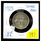 1925 Stone Mountain Commemorative half dollar, XF