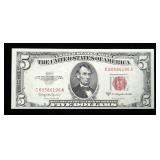 $5 red seal, series of 1953C