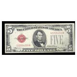 $5 red seal, series of 1928C