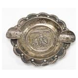 Sterling Mexican Bull Fighter ashtray, .70 T. oz.