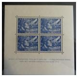 Netherlands B145 MNH Sheet of 4, CV $75