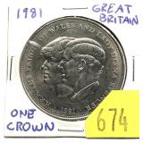 1981 British crown
