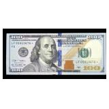 $100 Federal Reserve star note, series of  2009A