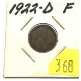 1922-D Lincoln cent
