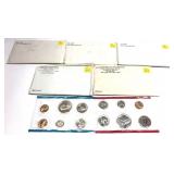 x5- Mint sets: 1971-1976 -x5 sets-Sold by the