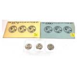 x2- Susan B. Anthony dollar sets -x2 sets- Sold