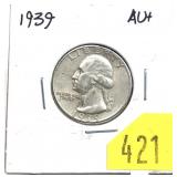 1939 Washington quarter