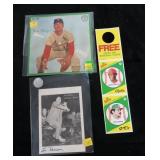 Lot, Sports Items: Ken Boyer 33 1/3 RPM Sports