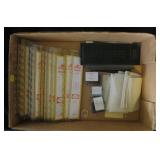 Lot, Prinz & Shogards Mounts, some glassines, misc