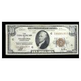 $10 National Bank of Philadelphia, PA, series of