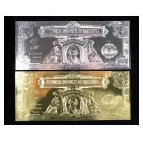 Lot, fantasy notes, 2 pcs.