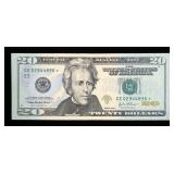 $20 Federal Reserve star note, series of 2004A