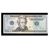 $20 Federal Reserve star note, series of 2004A