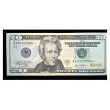 $20 Federal Reserve star note, series of 2004A