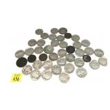 x40- No date Buffalo nickels -x40 nickels - Sold