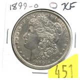 1899-O Morgan dollar