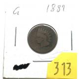 1887 Indian Head cent