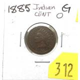 1885 Indian Head cent