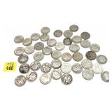 x42- Dimes, 90% silver -x42 dimes -Sold by the