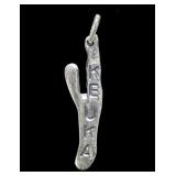 Sterling silver Keuka Lake pendant