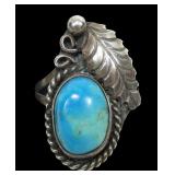 Vintage sterling silver Southwestern design