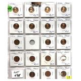 x18- Proof cents, mixed dates -x18 cents- Sold