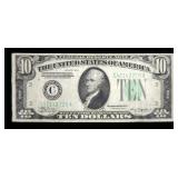 $10 Federal Reserve note, series of 1934A
