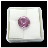 Round cut 10 x 10 x 6mm Alexandrite gemstone,