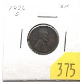 1926-S Lincoln cent
