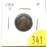 1912-S Lincoln cent