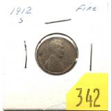 1912-S Lincoln cent
