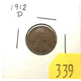 1912-D Lincoln cent