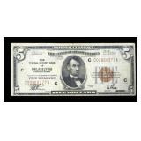 $5 National Bank of Philadelphia, PA,  series of