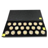 Plated State quarter set