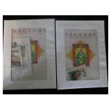 Lot, USPS Publications & Stamps: 2 Sets Legends