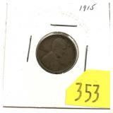 1915 Lincoln cent