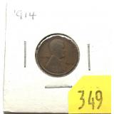 1914 Lincoln cent