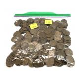 Lot, wheat cents, 200 pcs.