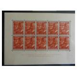 Netherlands B144 MNH Sheet of 10 CV $90