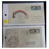 Lot, 2 U.S. Flight Covers 1928