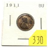1911 Lincoln cent