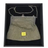 Vintage mesh evening bag