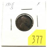 1915-S Lincoln cent
