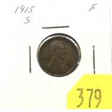 1915-S Lincoln cent