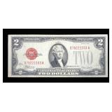 $2 red seal note series of 1928F