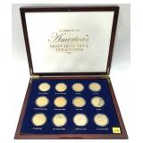 Tribute coin set