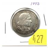 1893 Columbian half dollar