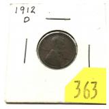 1912-D Lincoln cent