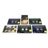 Lot, coin sets, 6 sets