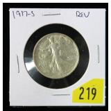 1917-S Rev. Walking Liberty half dollar